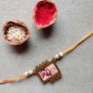 Bada Bhai Photo Resin Rakhi - MDF