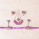 bridal flower jewellery set for haldi