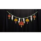 Lotus & Pearl Bandhanwar for Entrance Door