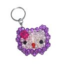 Hello Kitty Keychain | Beaded Keychain