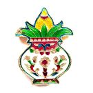 Kalash Meenakari Kankawati (4.5*3.5 inches)