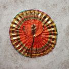 Laddu Gopal Dress Size 4 with Ornaments - Orange