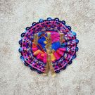 Multicolor Laddu Gopal Dress Size 1 with Crown & Necklace