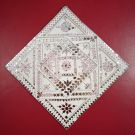 Lippan Art Wall Decor | Mud & Mirror Work Frame (White,18*18 sq inches)