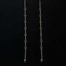 parrot and pearl door side hangings - set of 2