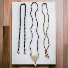 Fancy Stone Mangalsutra Short with 2 Mangalsutra Chains