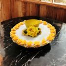 Rose Haldi Ceremony Platter