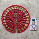 4 Number Size Laddu Gopal Dress with Ornaments