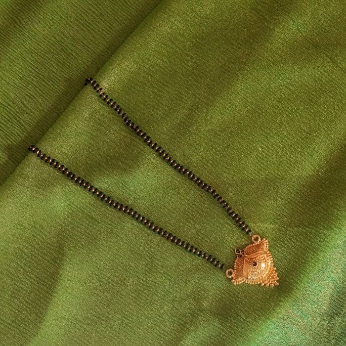 knotted traditional mangalsutra