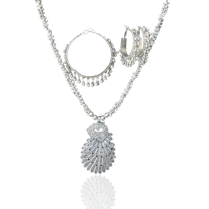 oxidised jewellery set for women combo