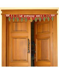 Kachhi Work Toran for Main Door 