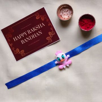 3D Donald Duck Rakhi | Cartoon Rakhi for Kids