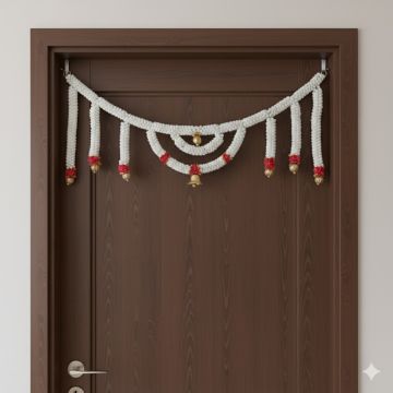 Artificial Mogra Flowers Toran - 40 inches