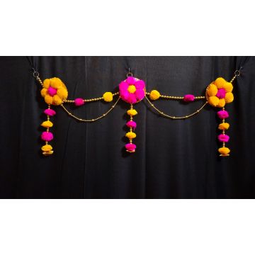 Pom Pom Balls Toran - Standard Size