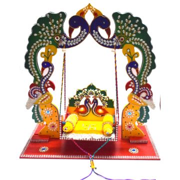 Handmade Wooden Swing| Bhagwan ka Jhula | Krishna Jhula