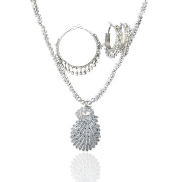 oxidised jewellery set for women combo