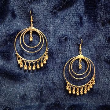rose gold earrings