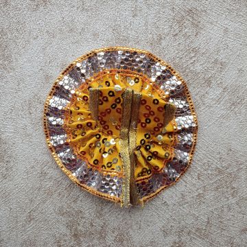 Sequins Laddu Gopal Dress Size 1 with Ornaments