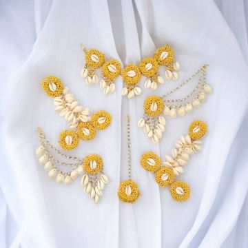 Shell Jewellery for Haldi