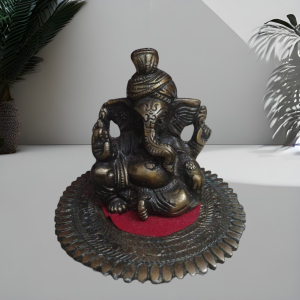 Lord Ganesha brass idol