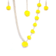 Beaded chain style necklace set