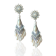 Sea Shell Earrings for Women & Girls | Oxidized brass earrings
