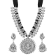  Sukkhi German Silver Oxidised Necklace Set For Women & Girls 